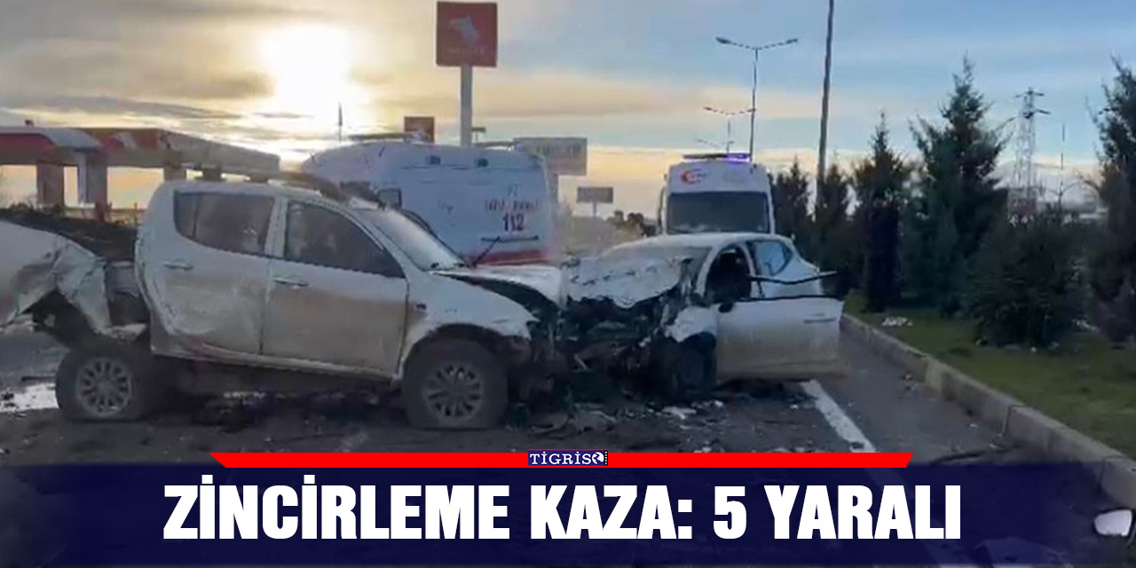 VİDEO - Zincirleme kaza: 5 yaralı