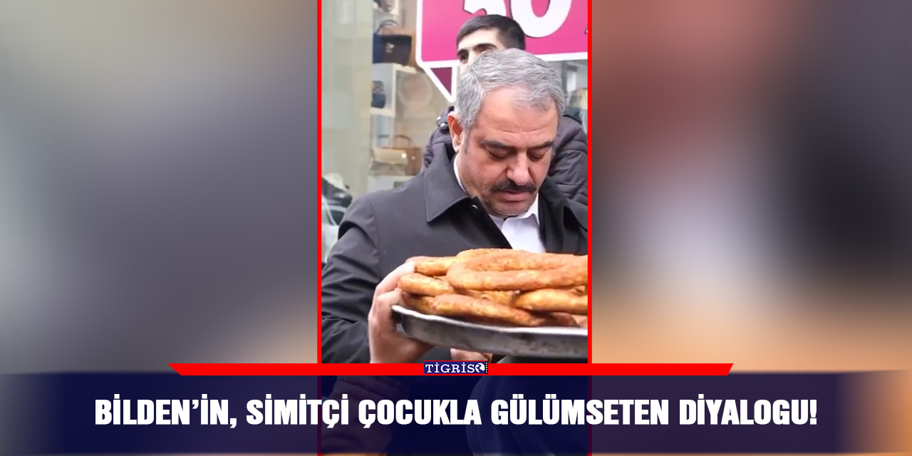 VİDEO - Bilden’in, simitçi çocukla gülümseten diyalogu!
