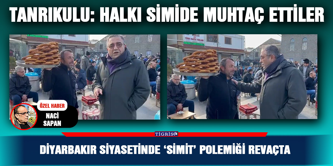 VİDEO - Diyarbakır siyasetinde ‘simit’ polemiği revaçta