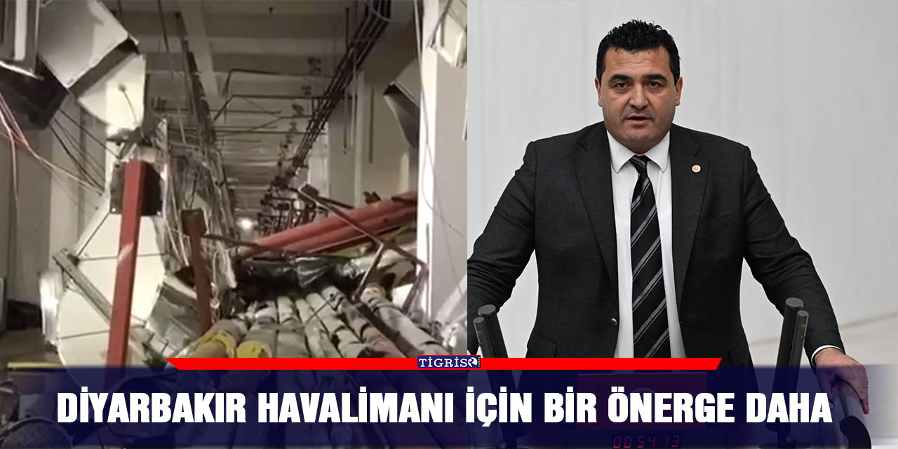 Diyarbakır havalimanı için bir önerge daha