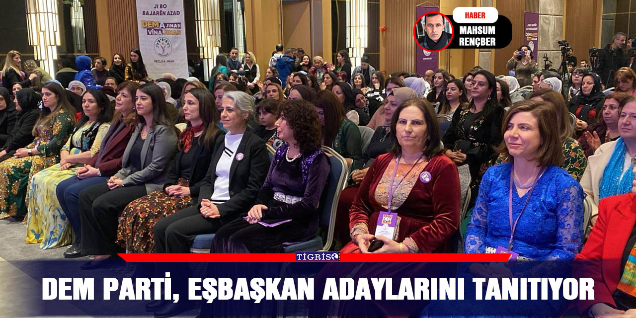 VİDEO - DEM Parti, eşbaşkan adaylarını tanıtıyor