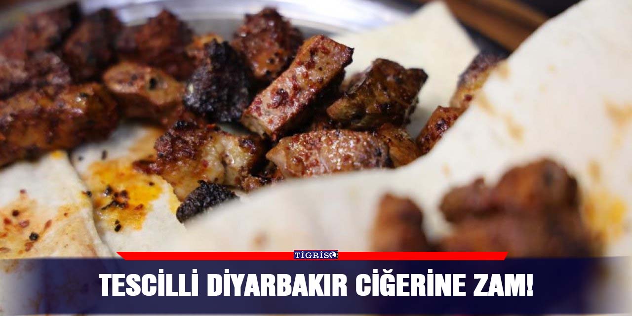 Tescilli Diyarbakır ciğerine zam!