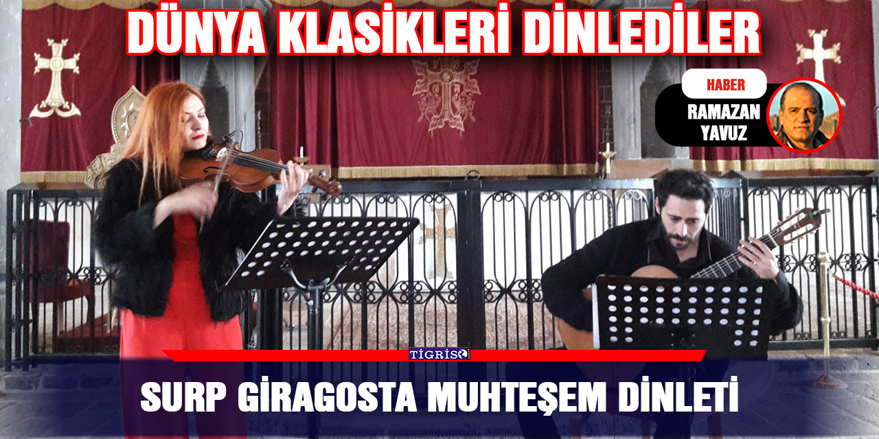 VİDEO - Surp Giragos'ta muhteşem dinleti
