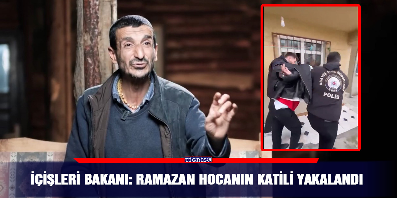 VİDEO - İçişleri Bakanı: Ramazan hocanın katili yakalandı