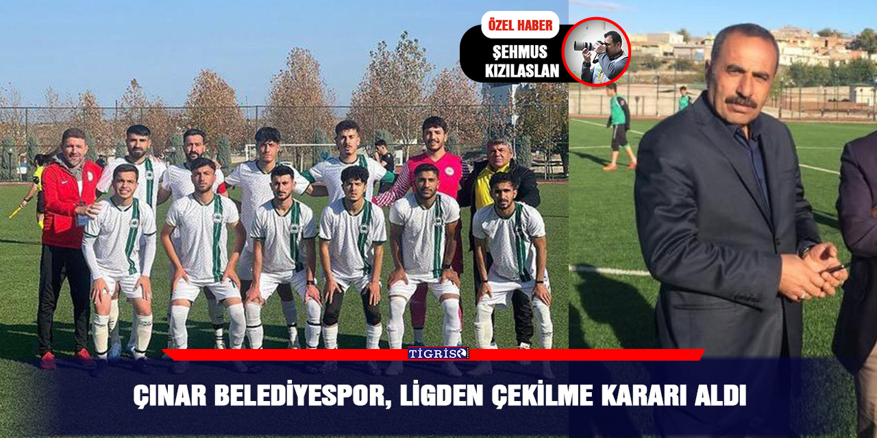 Çınar Belediyespor, ligden çekilme kararı aldı