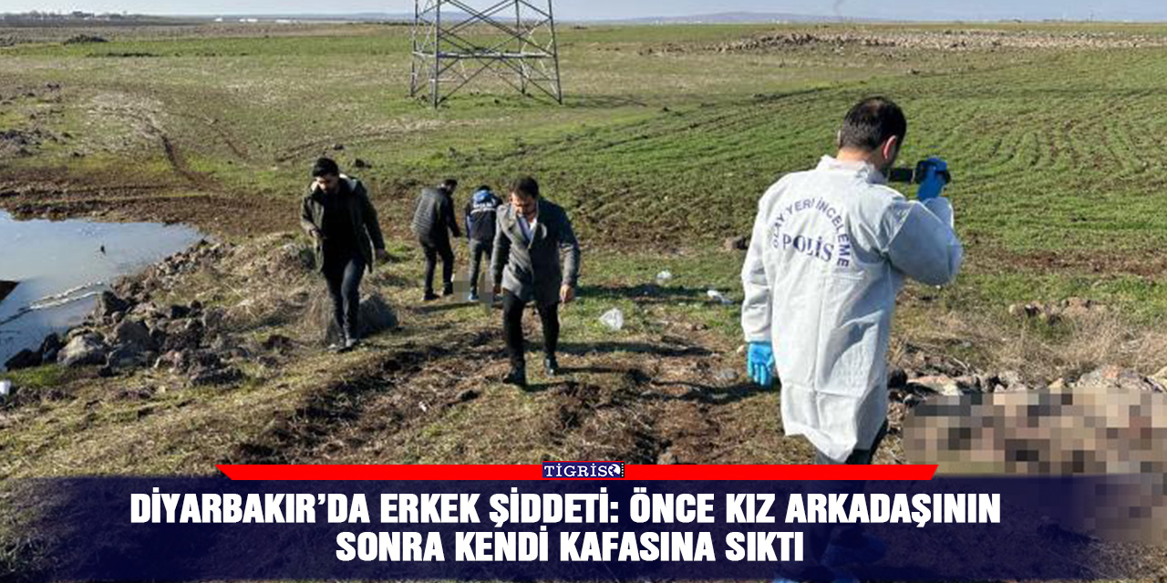 VİDEO - Diyarbakır’da erkek şiddeti: Önce kız arkadaşının sonra kendi kafasına sıktı