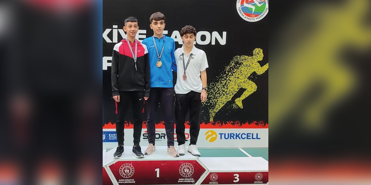 Diyarbakır'lı genç Atlet Türkiye şampiyonu oldu