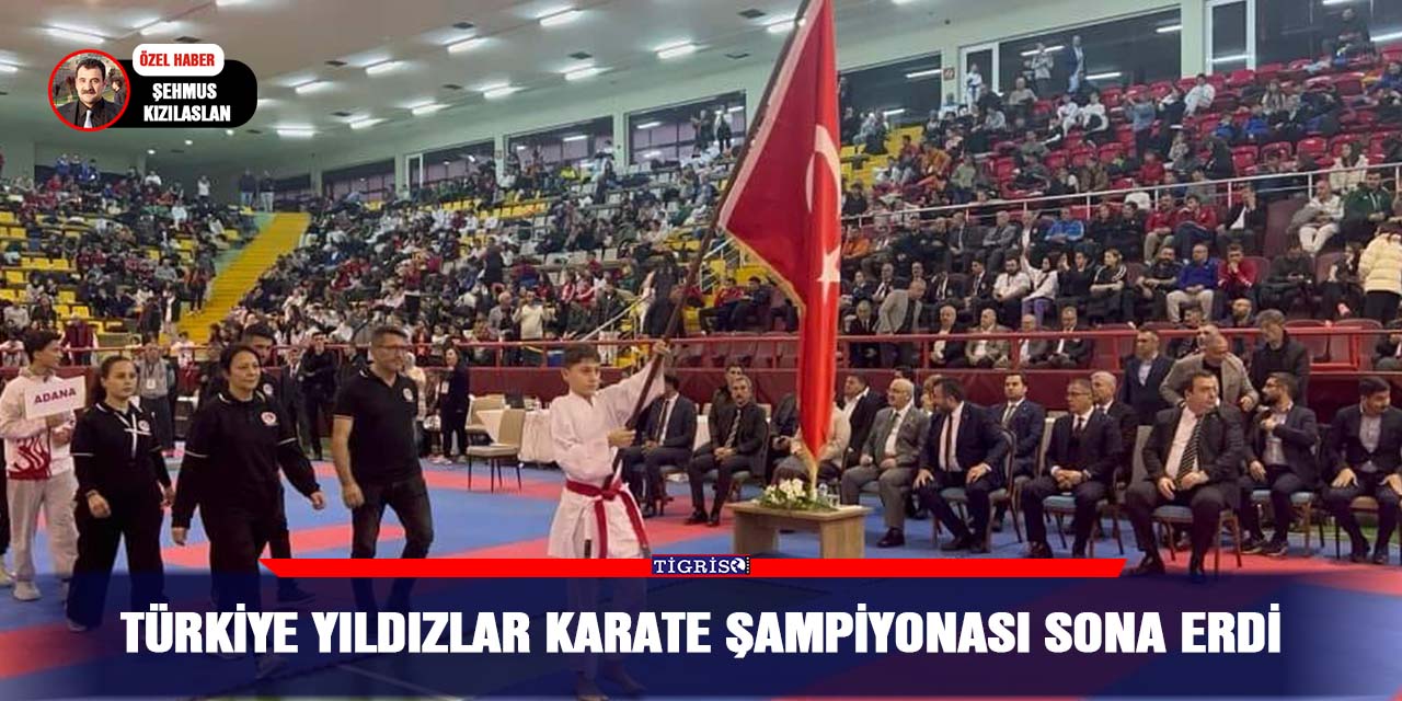 Türkiye Yıldızlar Karate Şampiyonası sona erdi