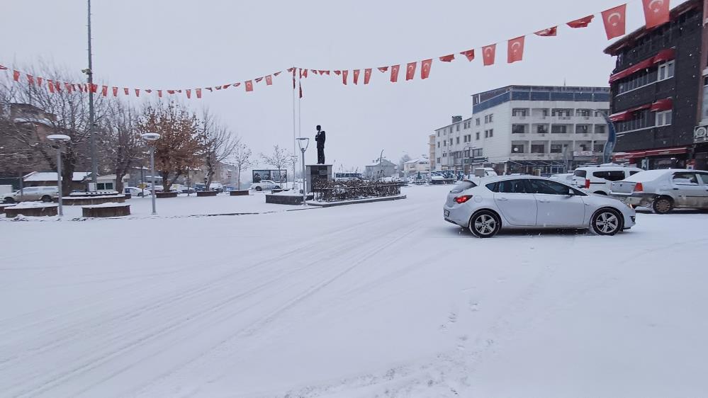 Muş'ta  kar yağışı