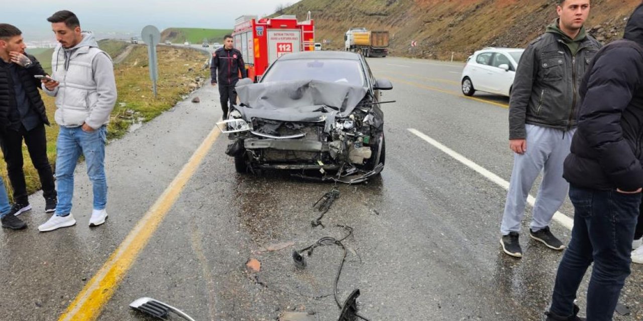 Batman’da kaza çok sayıda yaralı var!