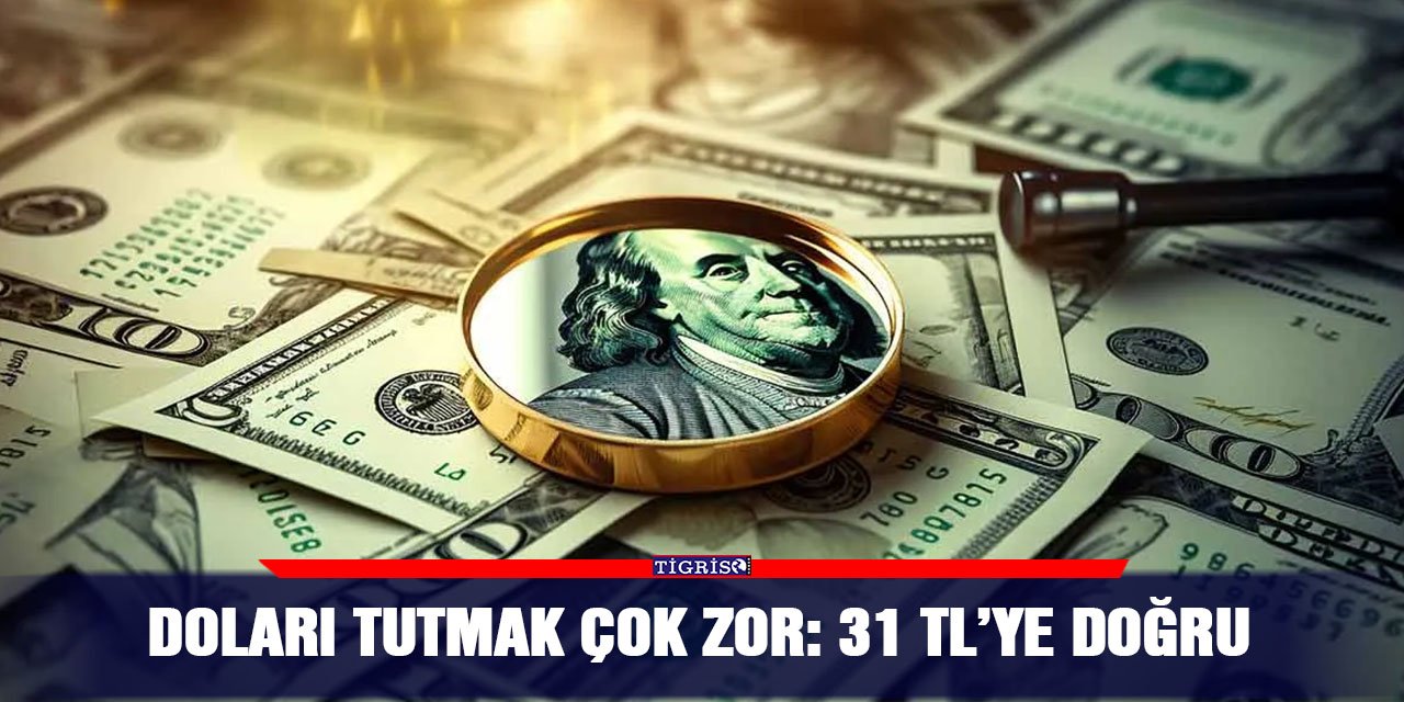 Doları tutmak çok zor: 31 TL’ye doğru