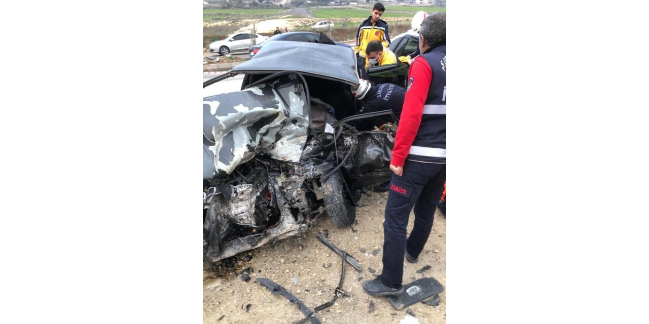 Urfa'da kaza: 1 ölü, 2 yaralı