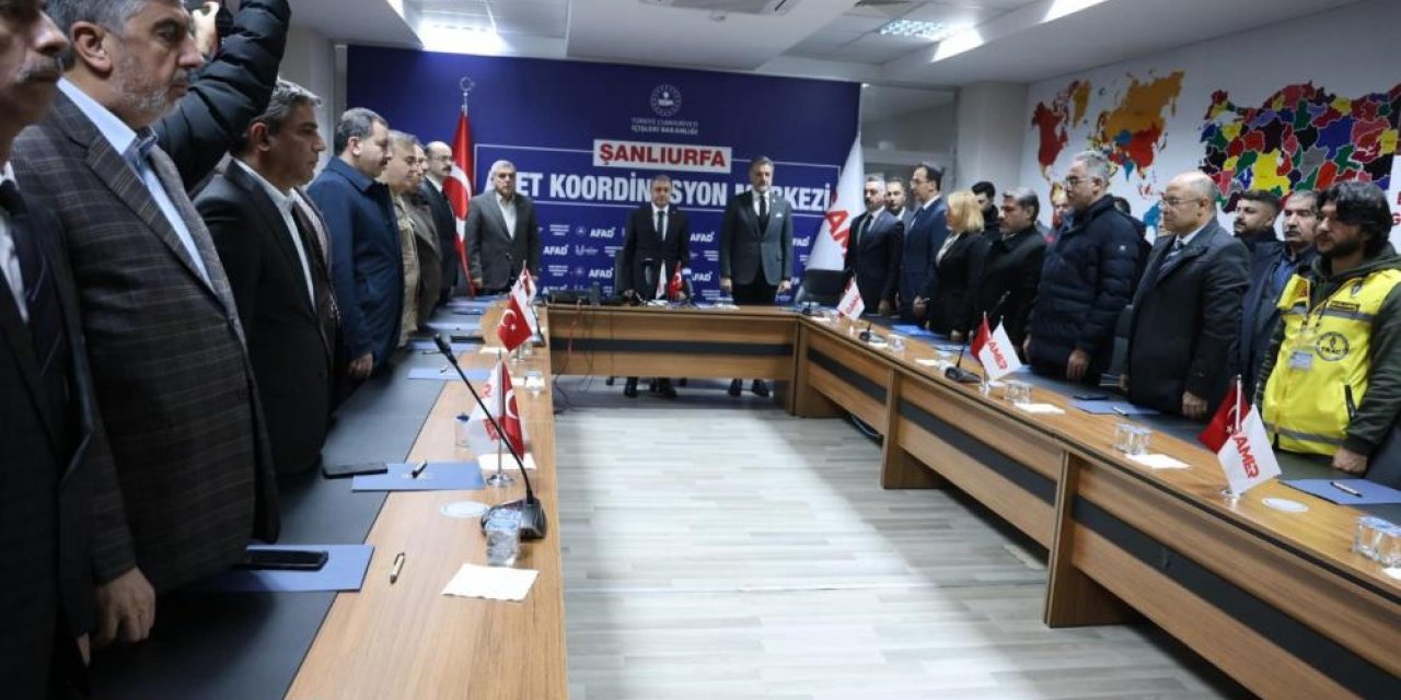 Urfa'da deprem için anma etkinliği düzenlendi