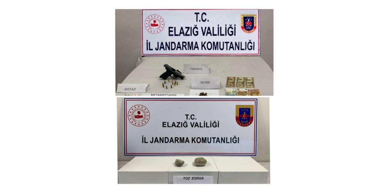 Elazığ’da 3 şüpheli yakalandı