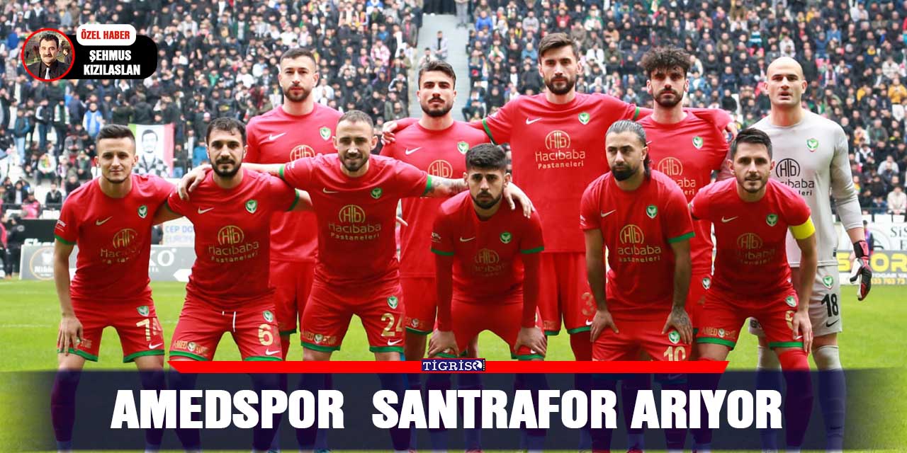 Amedspor  Santrafor arıyor