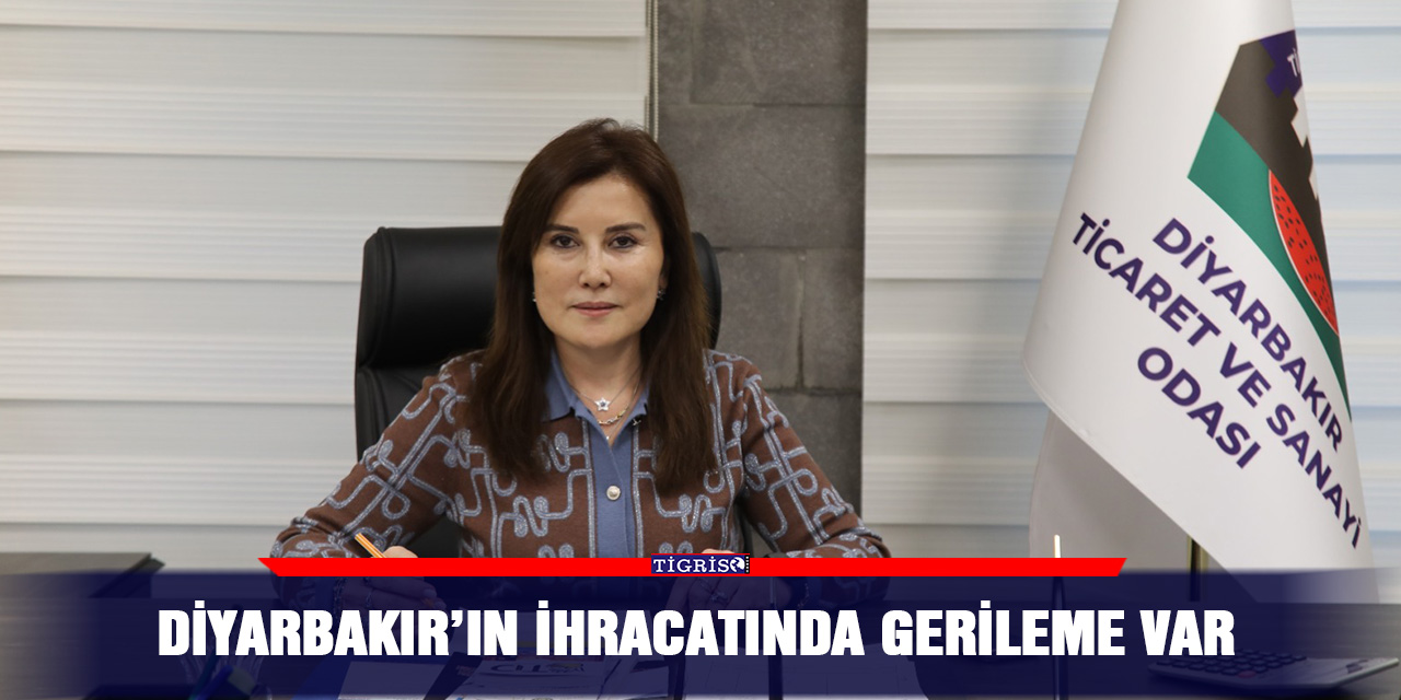 Diyarbakır’ın ihracatında gerileme var