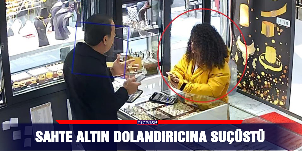 VİDEO - Sahte altın dolandırıcına suçüstü