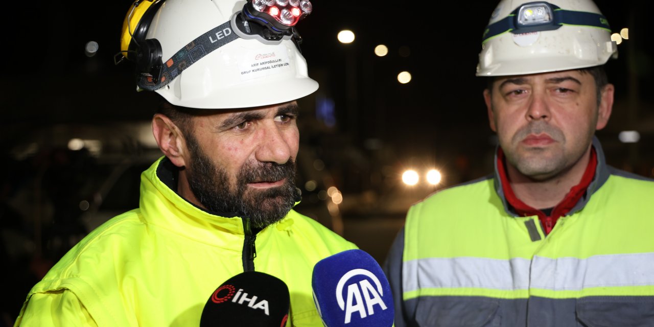 Maden sahasında 9 işçiyi kurtarma çalışmaları sürüyor