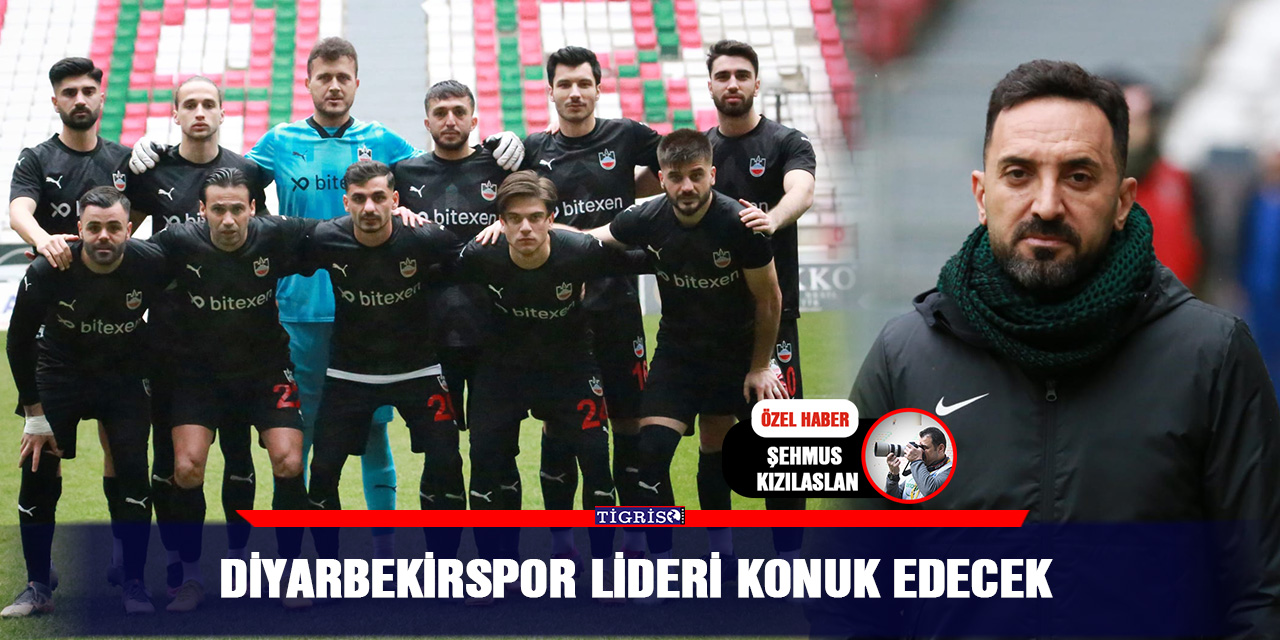 Diyarbekirspor lideri konuk edecek