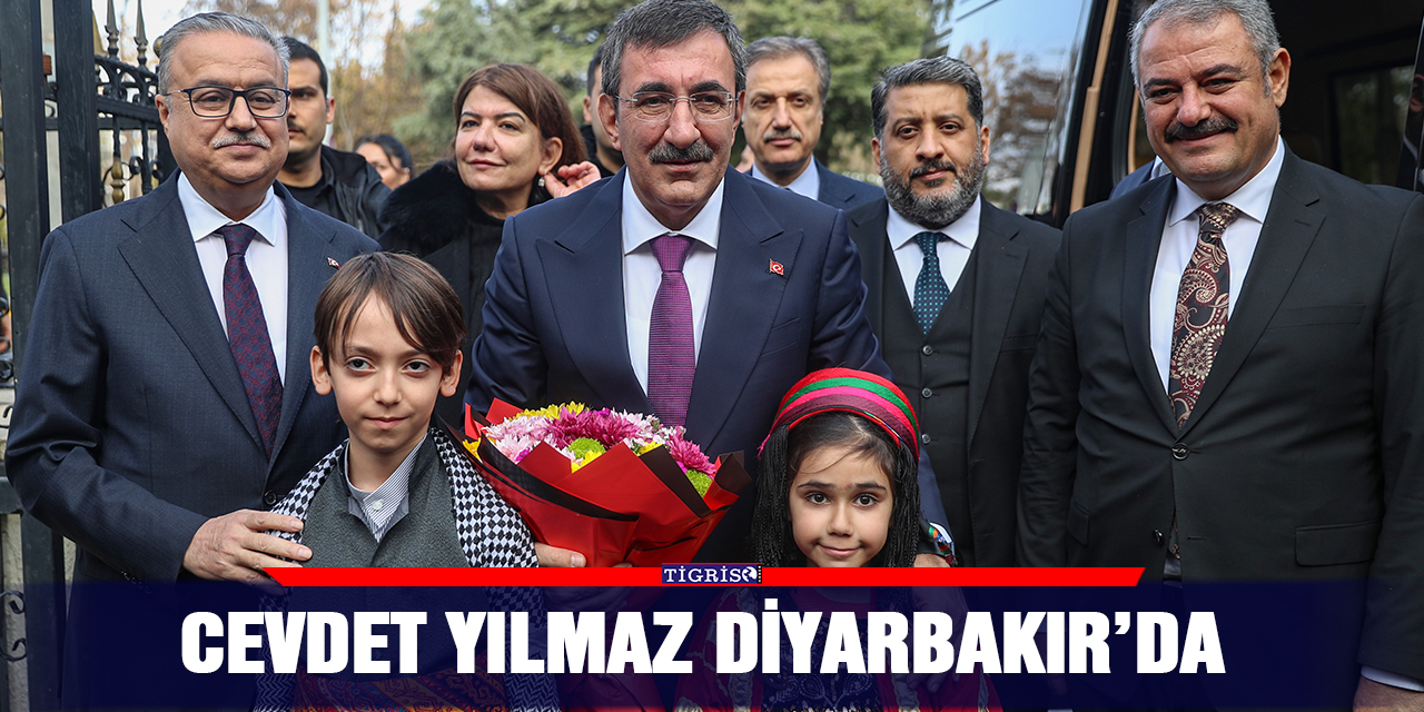 Cevdet Yılmaz Diyarbakır’da