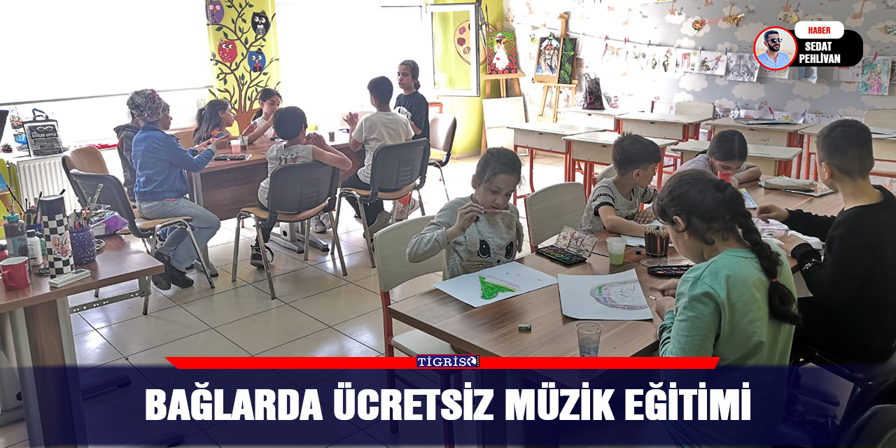 Bağlarda ücretsiz müzik eğitimi