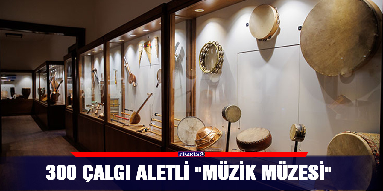 300 çalgı aletli "Müzik Müzesi"