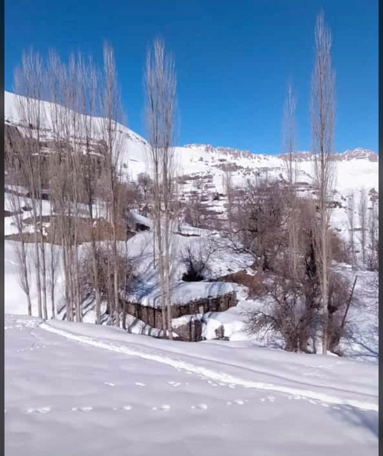 Beytüşşebap beyaz örtü altında