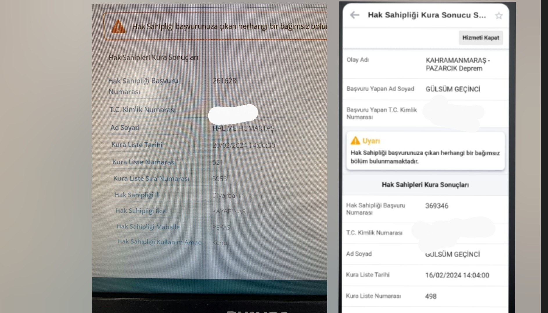 Deprem konutlarının kura çekimi yılan hikayesi mi?