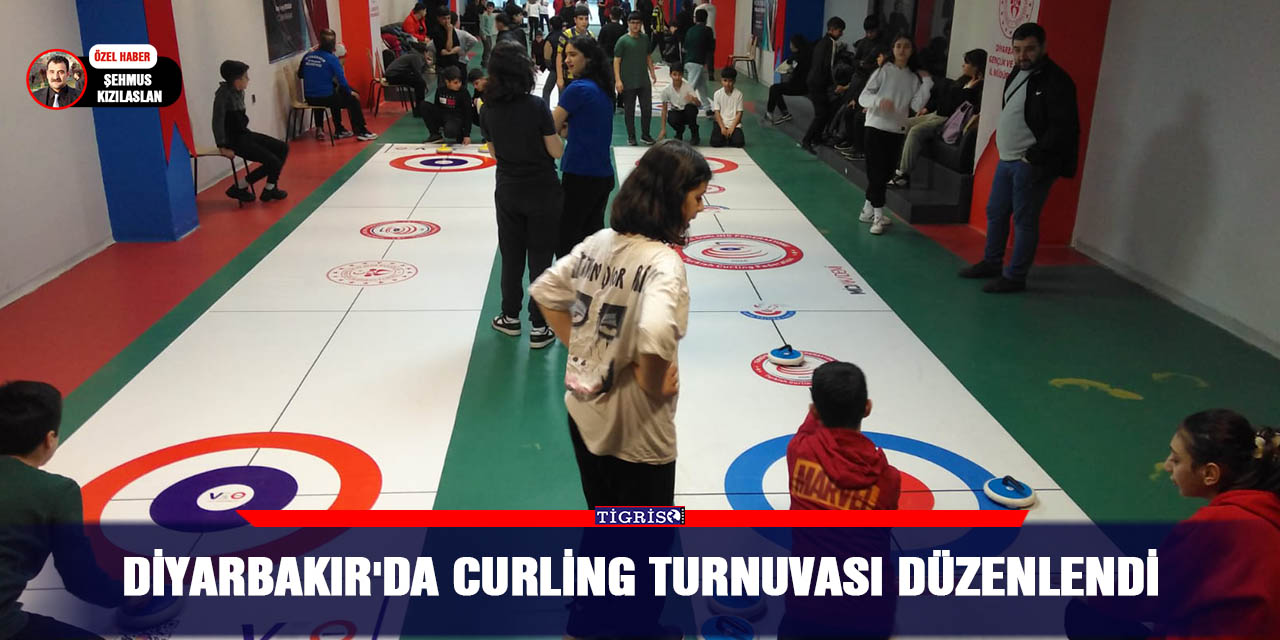 Diyarbakır'da Curling Turnuvası düzenlendi