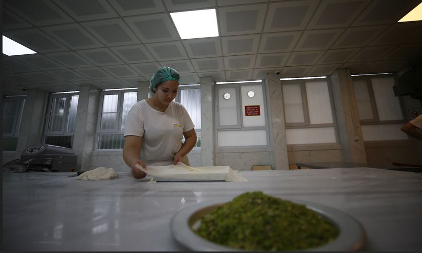 Öğrencilerin baklava başarısı