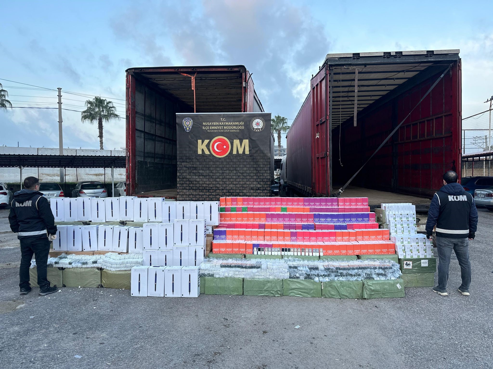 Mardin’de kaçakçılık operasyonu