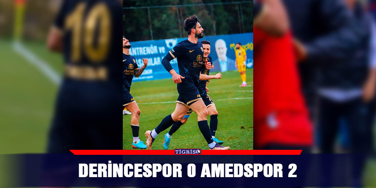 Derincespor 0 Amedspor 2