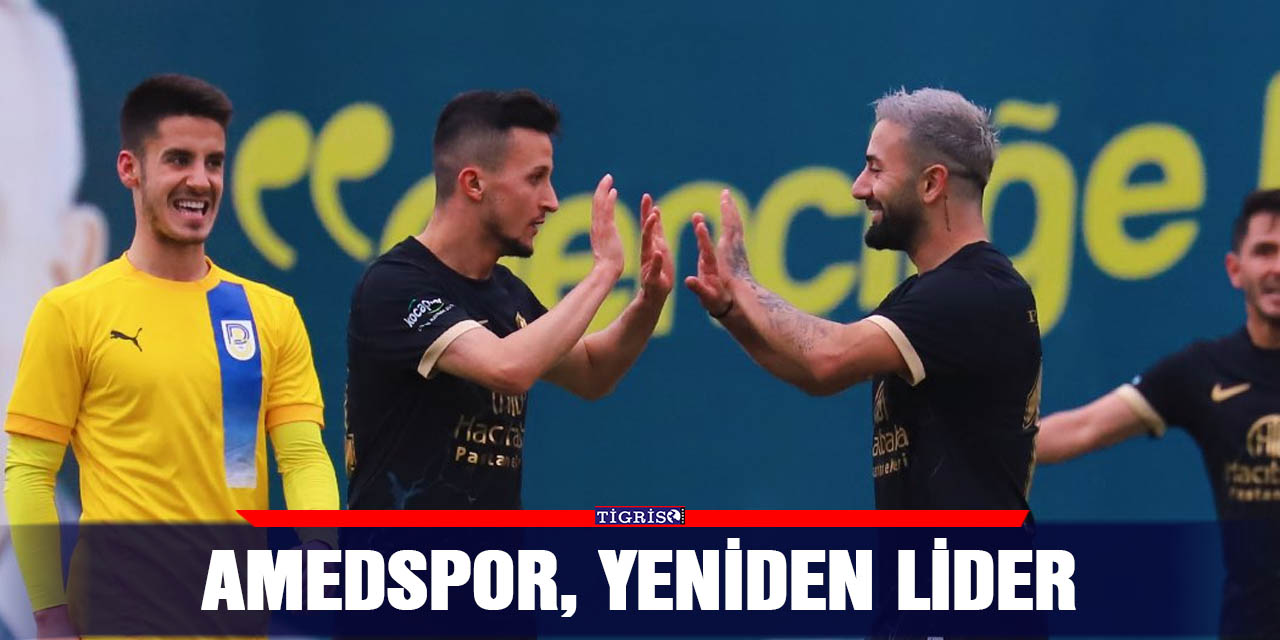Amedspor, yeniden lider