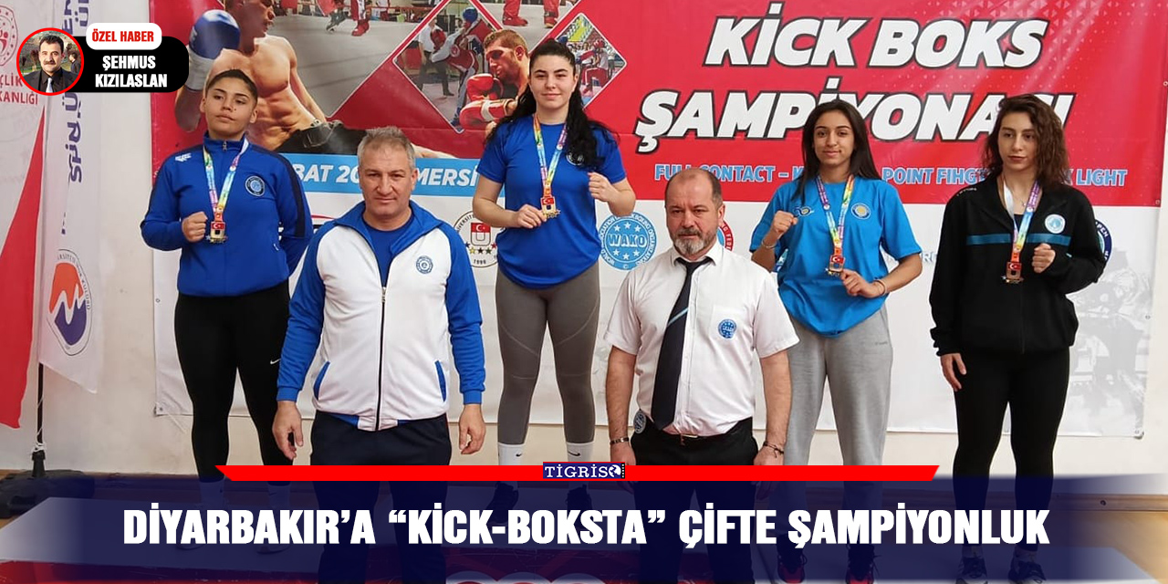 VİDEO - Diyarbakır’a “Kick-Boksta” çifte şampiyonluk