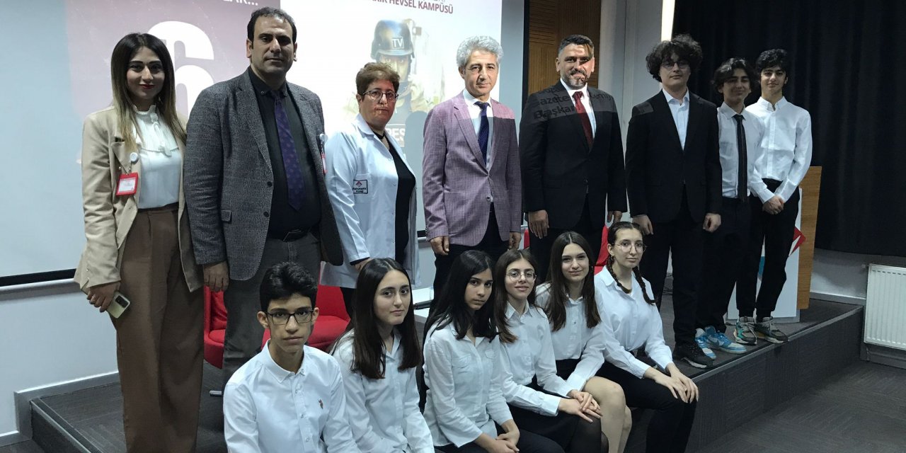 GGC Başkanı Bozarslan, öğrencilerle buluştu
