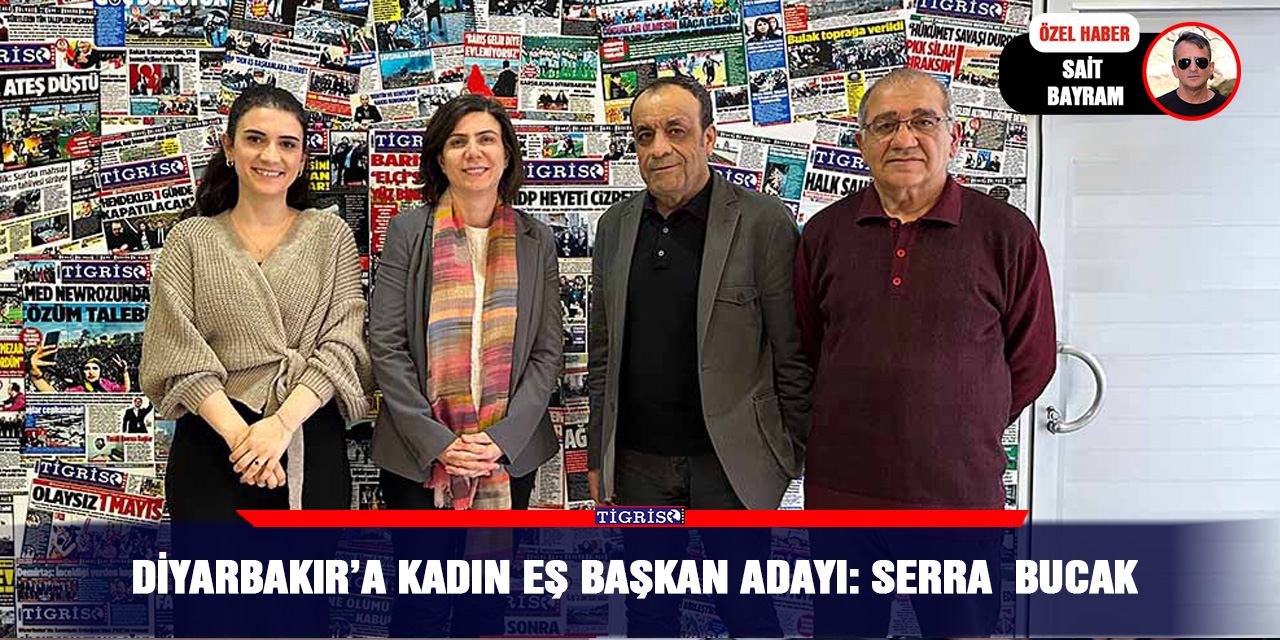 Diyarbakır’a kadın eş başkan adayı: Serra Bucak