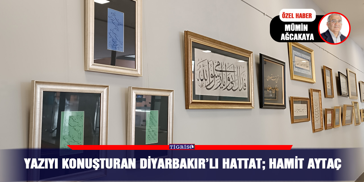 VİDEO - YAZIYI KONUŞTURAN DİYARBAKIR’LI HATTAT; HAMİT AYTAÇ