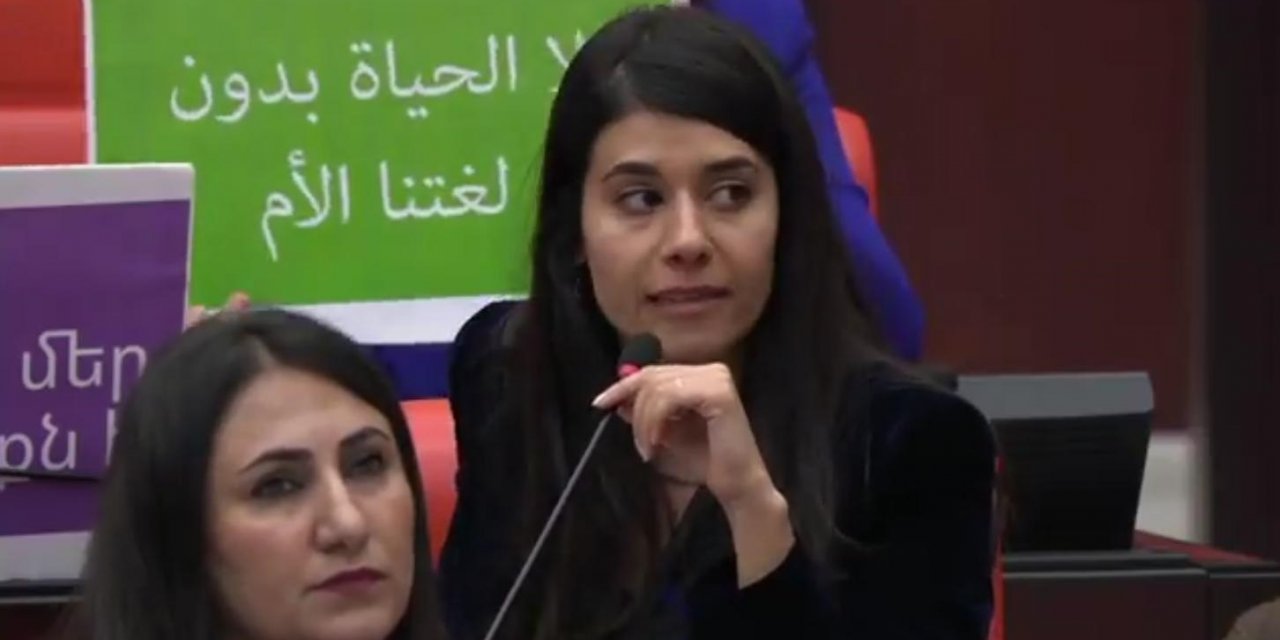 Anadil Günü’nde Kürtçe konuşan vekilin mikrofonu kapatıldı