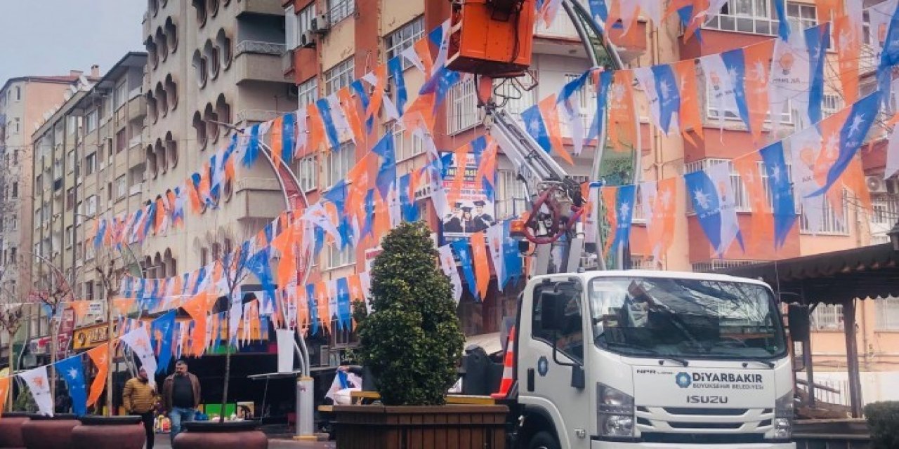 Diyarbakır kayyımından seçim hizmeti!