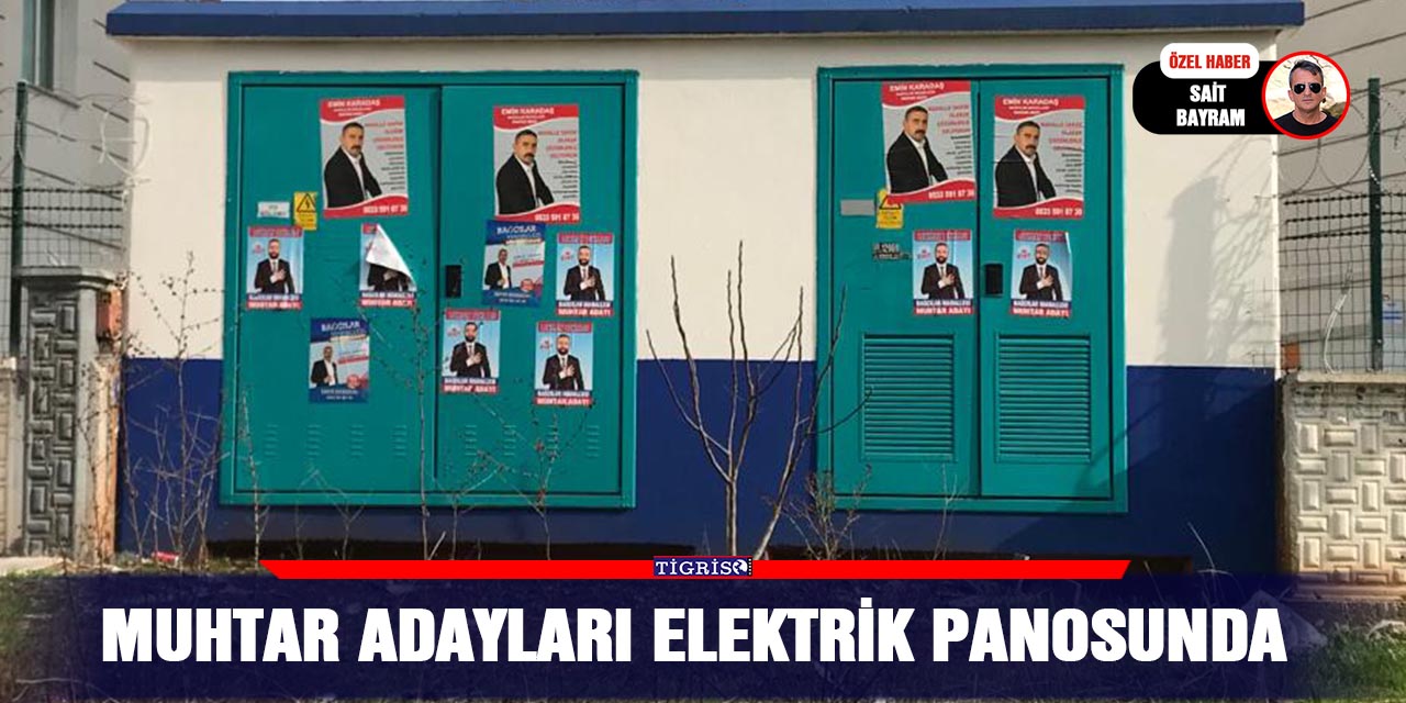 VİDEO-Muhtar adayları elektrik panosunda