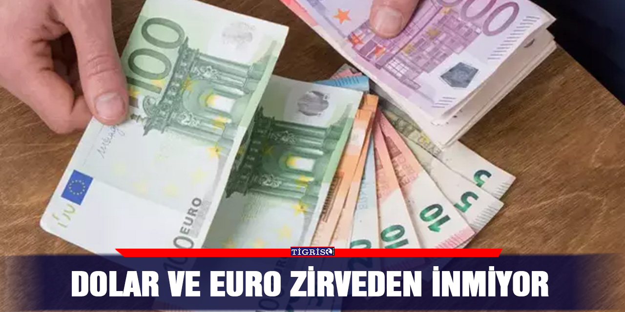 Dolar ve Euro Zirveden inmiyor