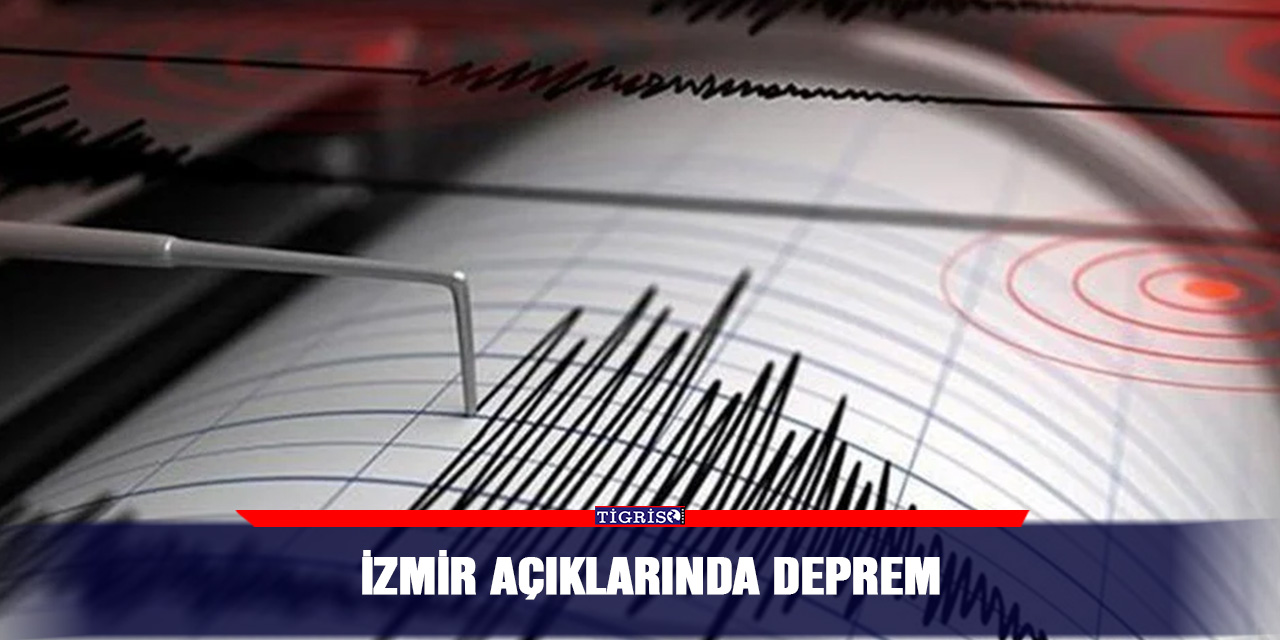 İzmir Açıklarında Deprem