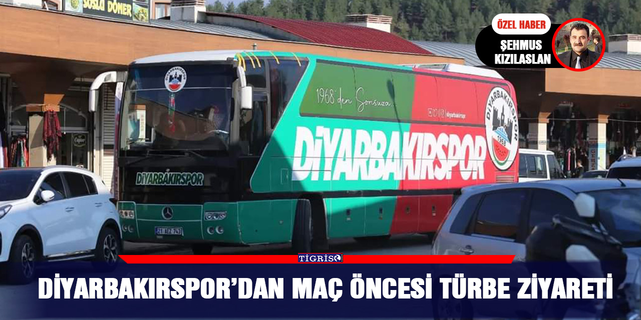 Diyarbakırspor’dan maç öncesi türbe ziyareti