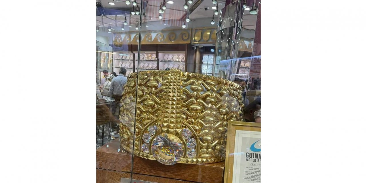 Dünyanın en büyük altın yüzüğü
