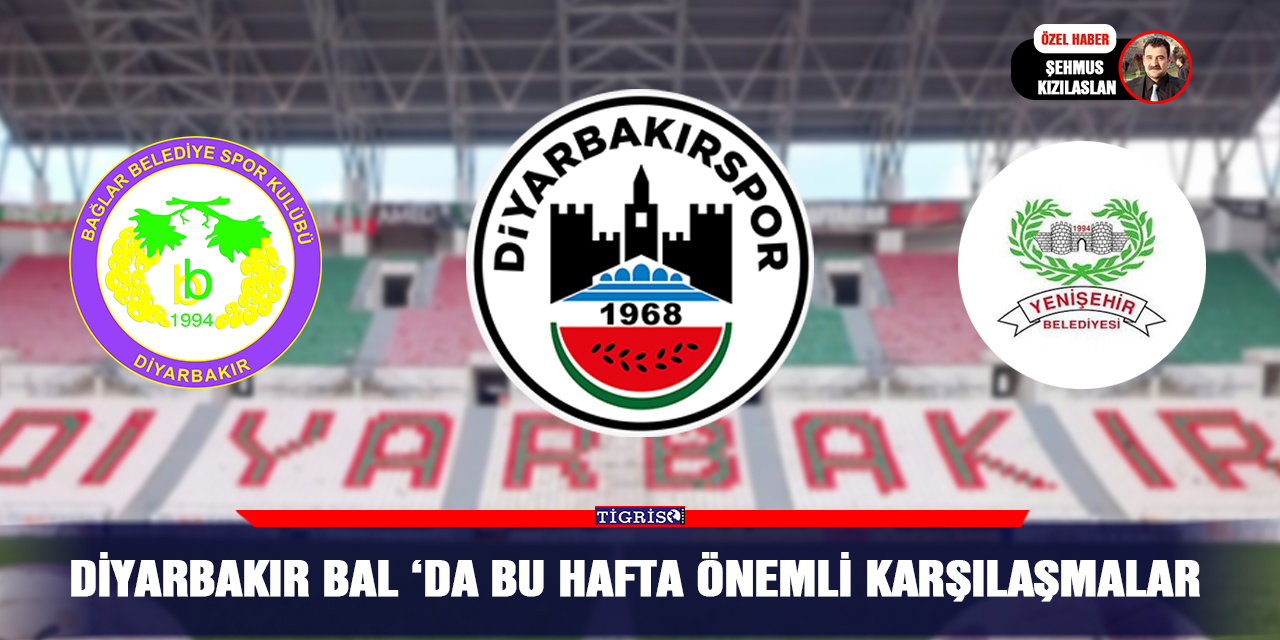 Diyarbakır BAL ‘da bu hafta önemli karşılaşmalar
