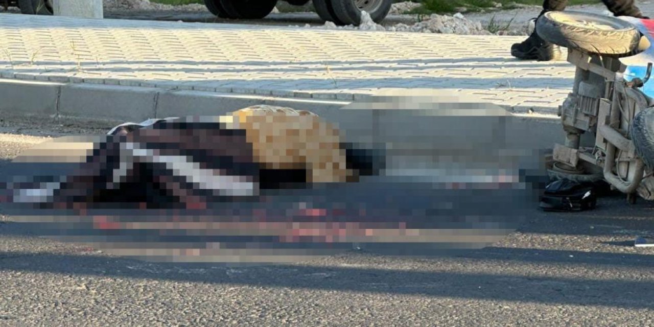 Tırın çarptığı engelli yurttaş hayatını kaybetti