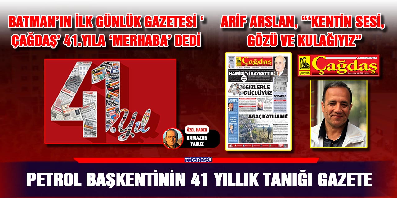 Petrol başkentinin 41 yıllık tanığı gazete