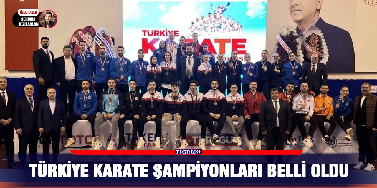 Türkiye Karate Şampiyonları belli oldu