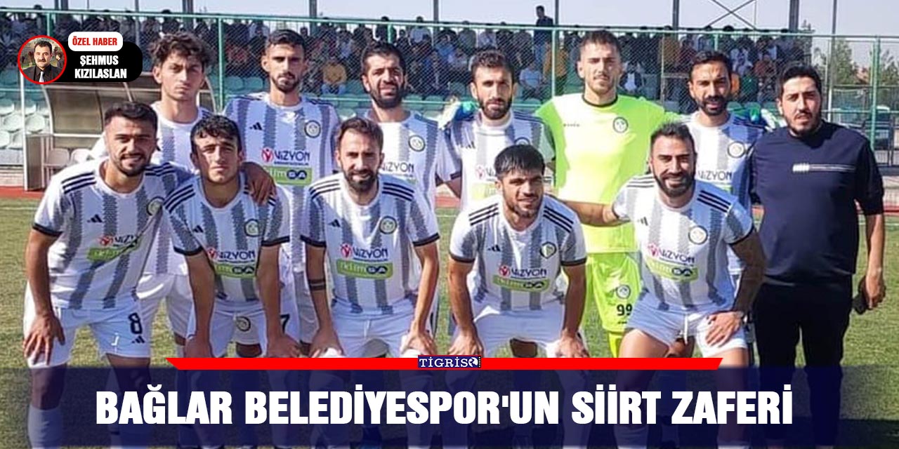 Bağlar Belediyespor'un Siirt Zaferi