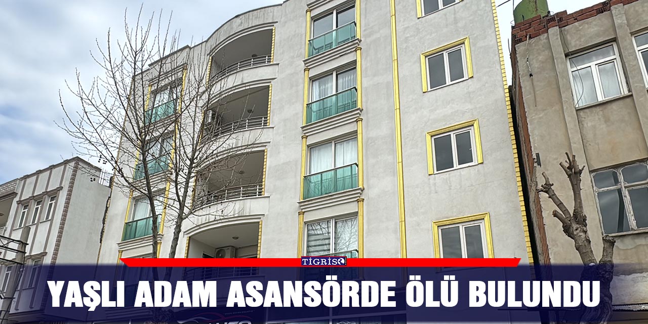 Yaşlı adam asansörde ölü bulundu
